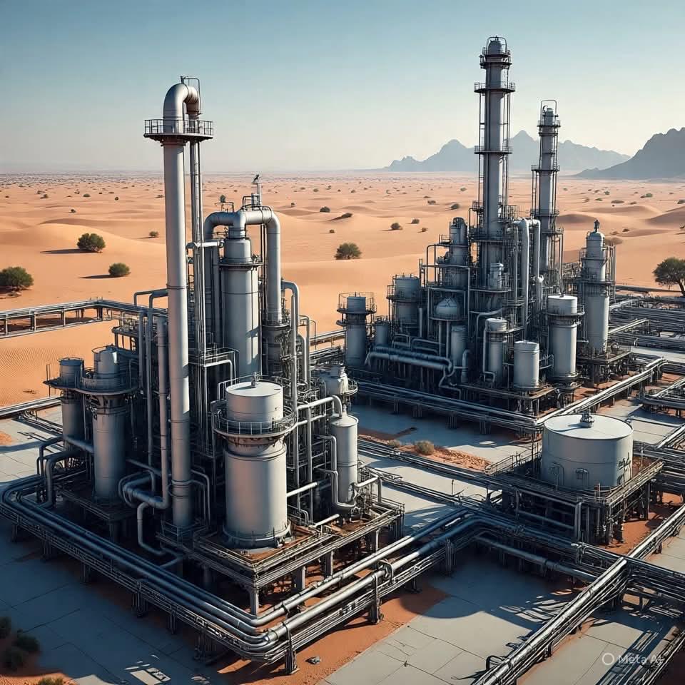 Refinery and oil infrastructure